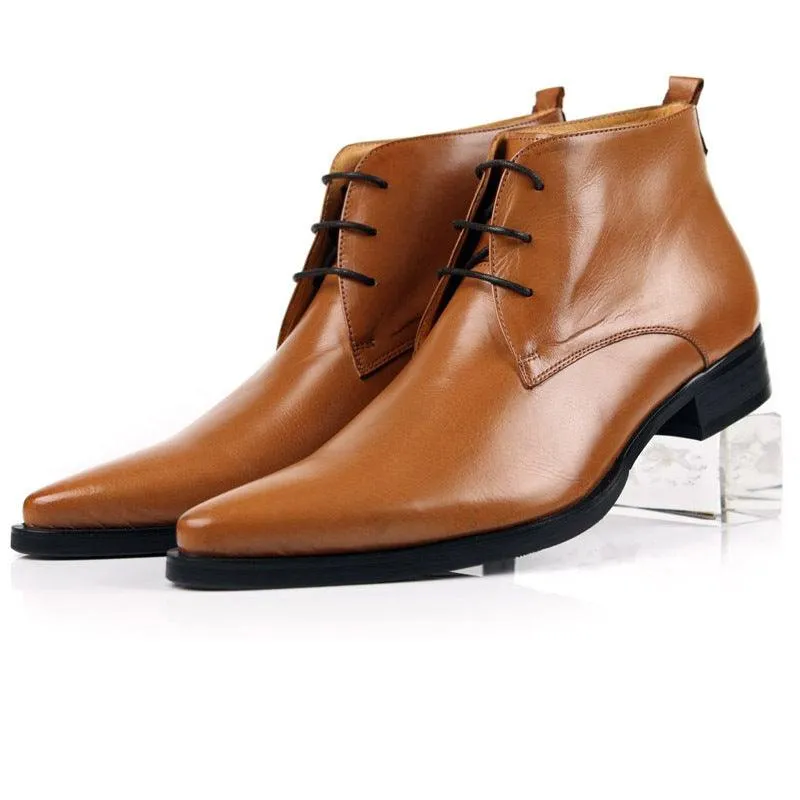 Business Short Boots High Top Shoes For Men