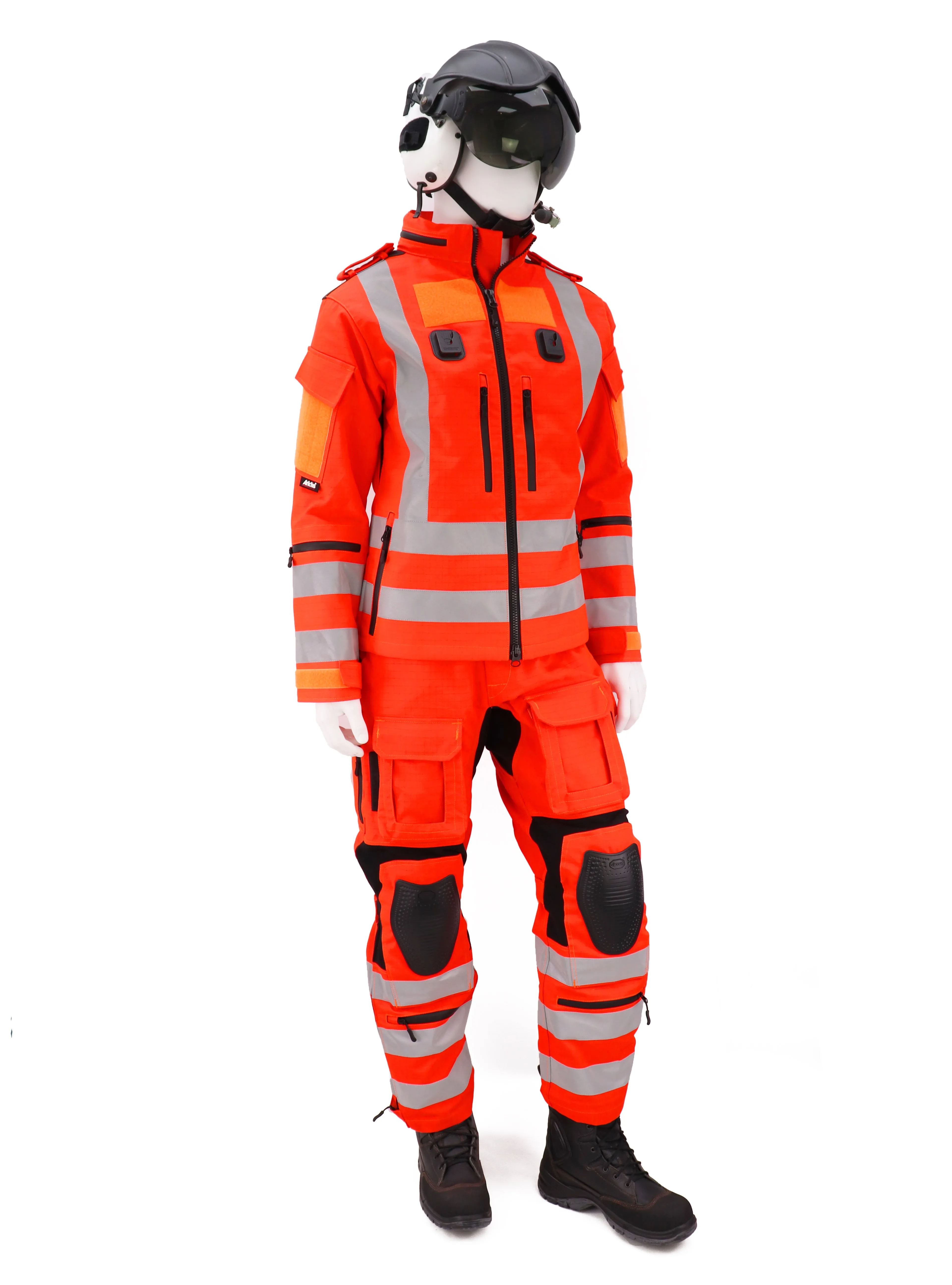 C233 Flight Suit Trouser - HiVis Red