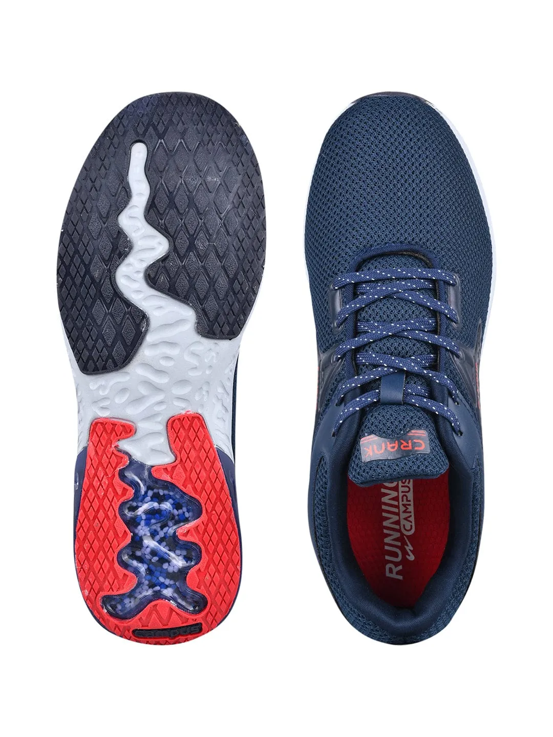 CAMP-CRANK Navy Men's Running Shoes