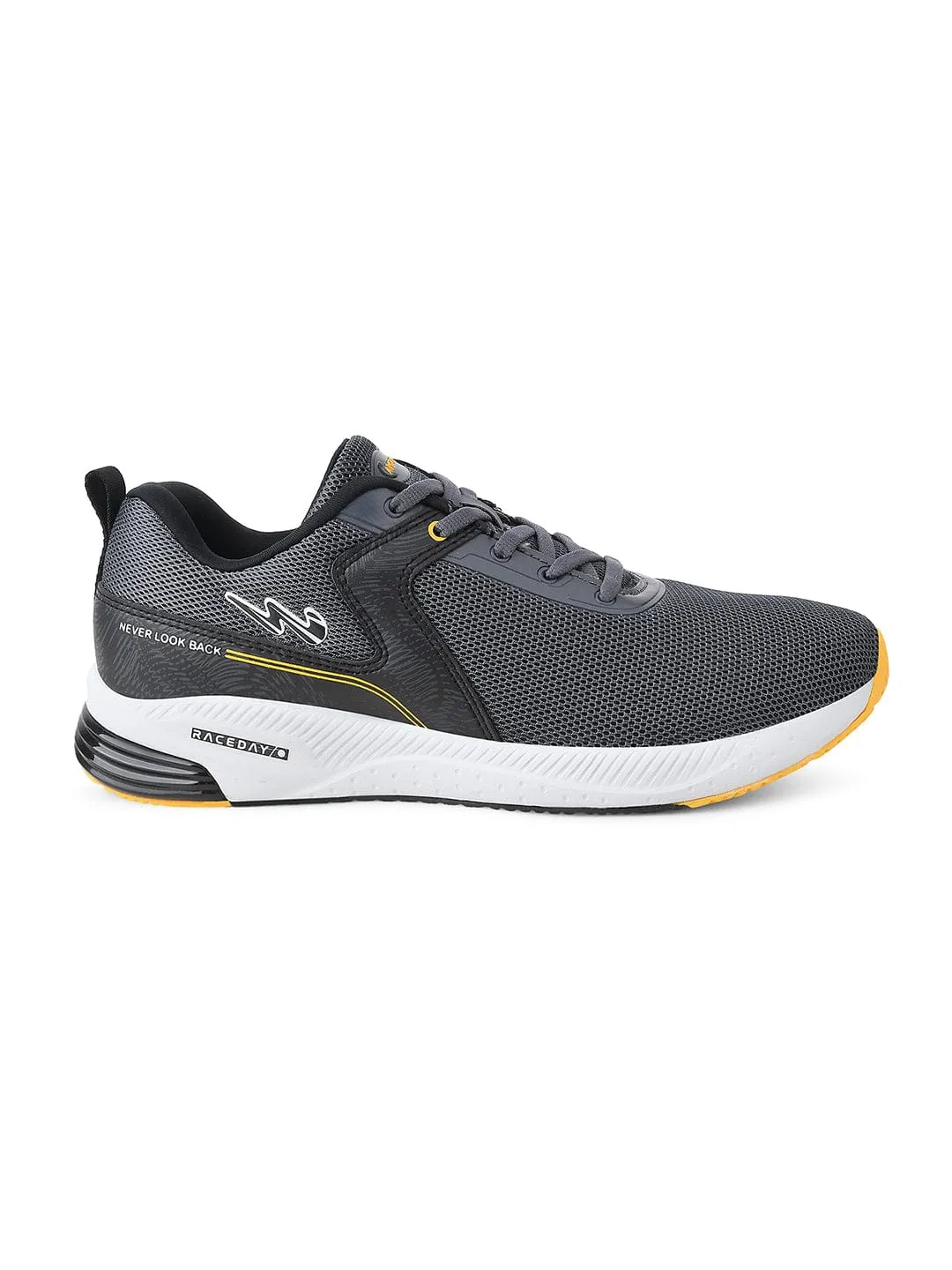 CAMP-SLASHER Grey Men's Running Shoes