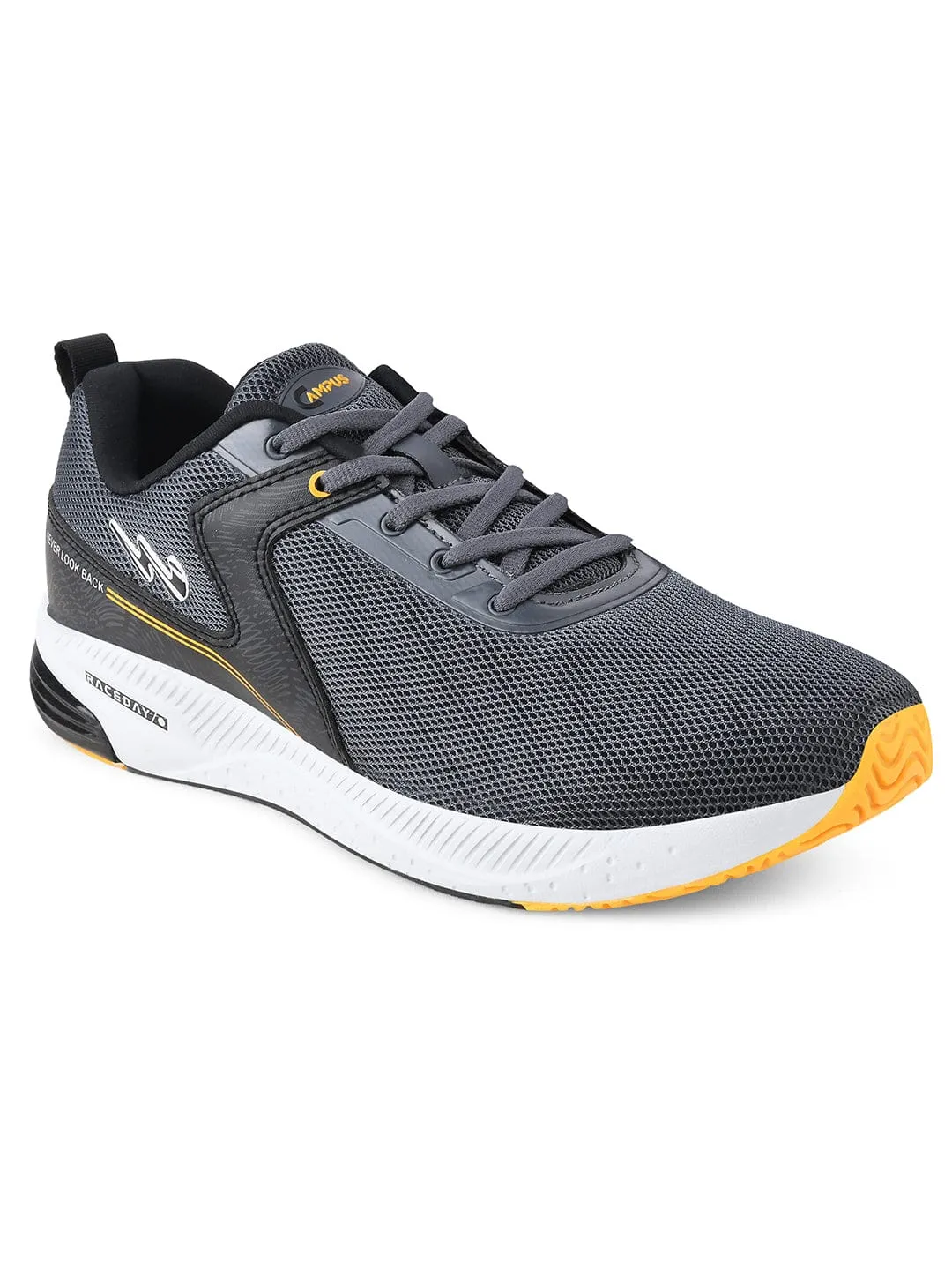 CAMP-SLASHER Grey Men's Running Shoes