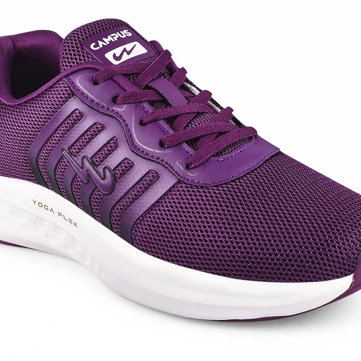 Campus Women's Camp-NAAZ Purple/BLK Running Shoes 8-UK/India