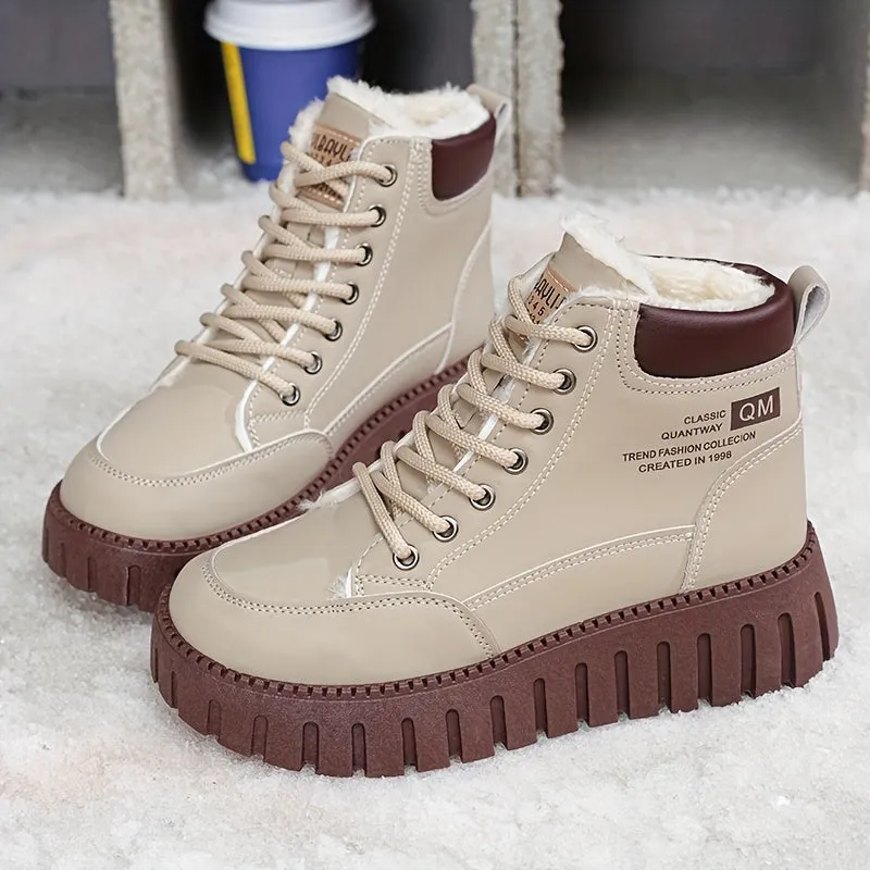 Celestine - Warm Stylish Lined Sneakers