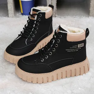 Celestine - Warm Stylish Lined Sneakers