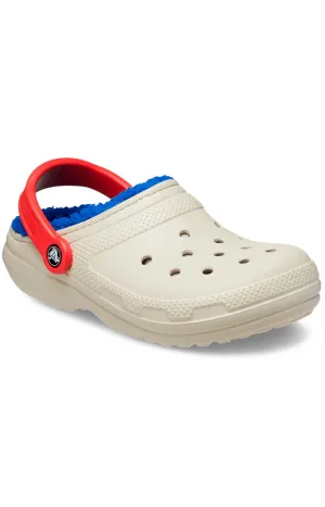 Classic Lined Clogs   Bone/Multi