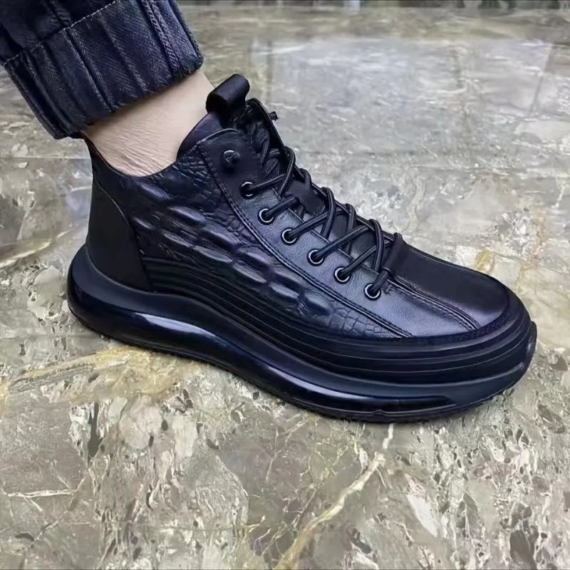 Crocodile Pattern Fashion Sport Shoes