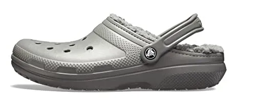 Crocs Classic Lined Clog Slate Grey/Smoke Men's 4, Women's 6 Medium