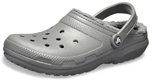 Crocs Classic Lined Clog Slate Grey/Smoke Men's 4, Women's 6 Medium