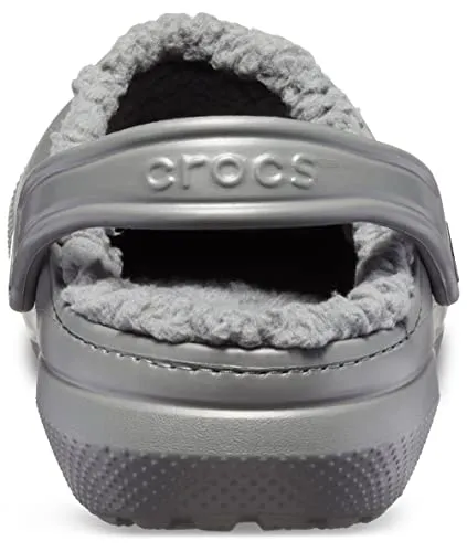 Crocs Classic Lined Clog Slate Grey/Smoke Men's 4, Women's 6 Medium