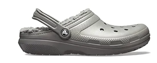 Crocs Classic Lined Clog Slate Grey/Smoke Men's 4, Women's 6 Medium