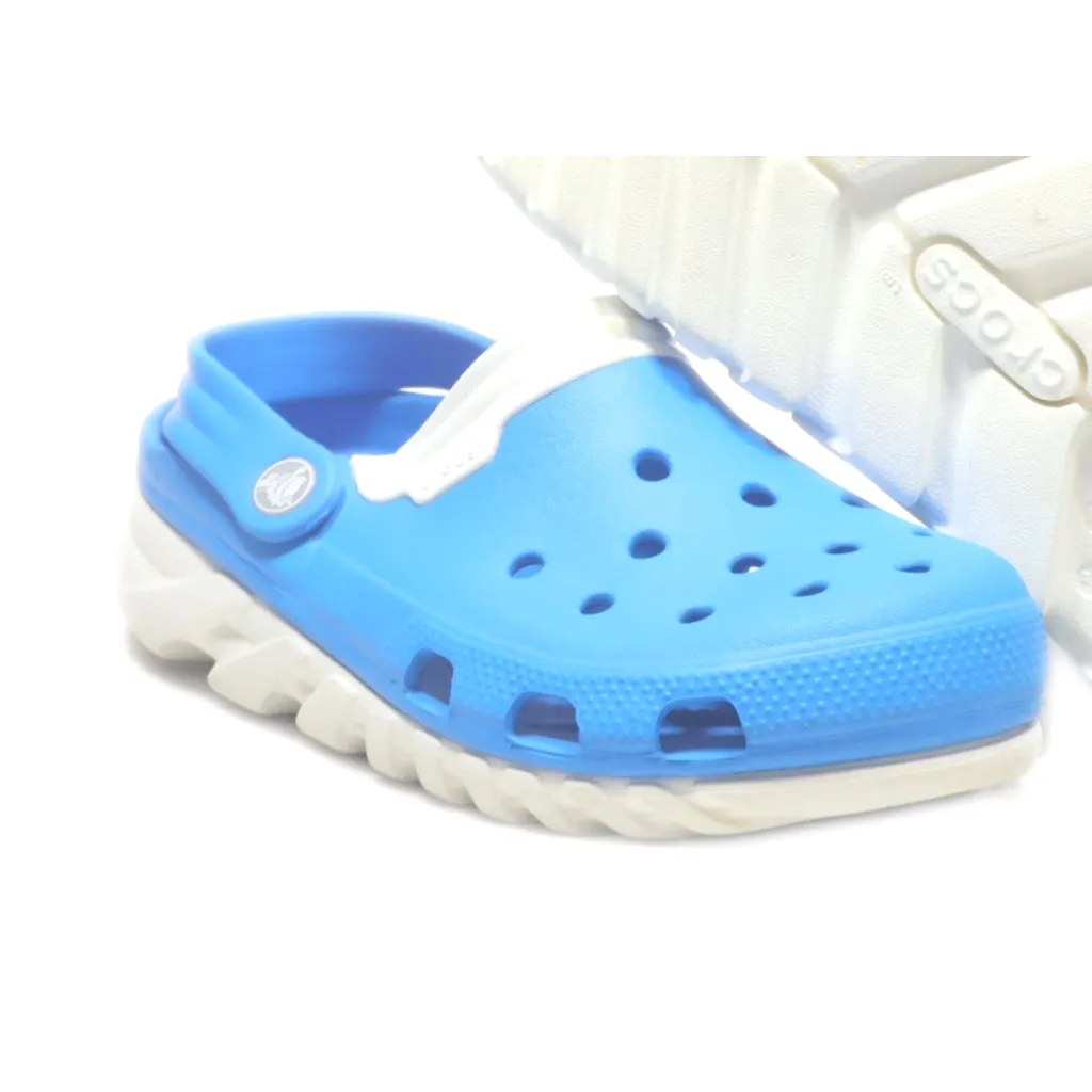 Crocs Duat Max Clogs Rubber Blue Colour For Men