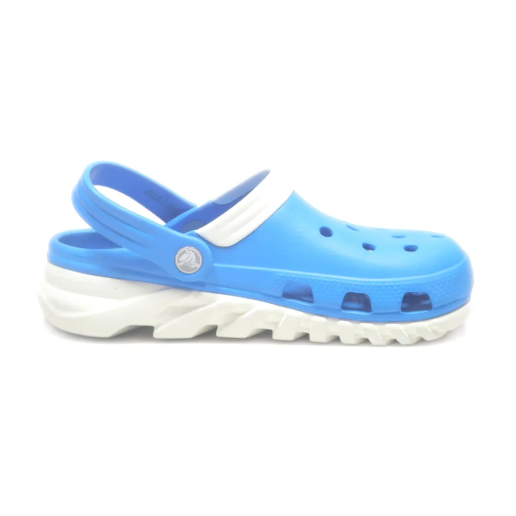Crocs Duat Max Clogs Rubber Blue Colour For Men