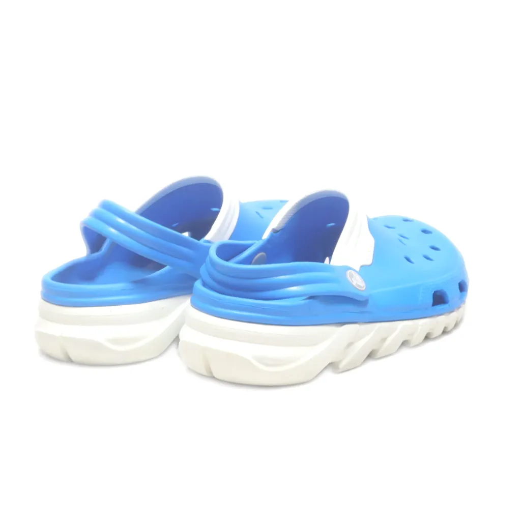 Crocs Duat Max Clogs Rubber Blue Colour For Men