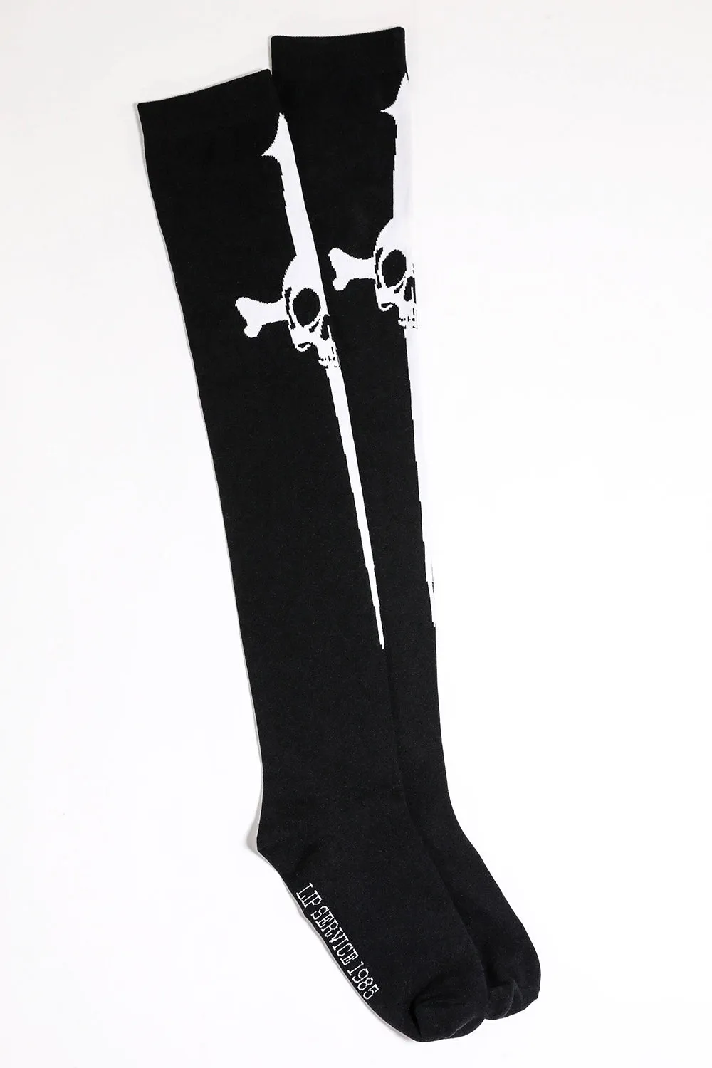 Dagger Thigh High Socks