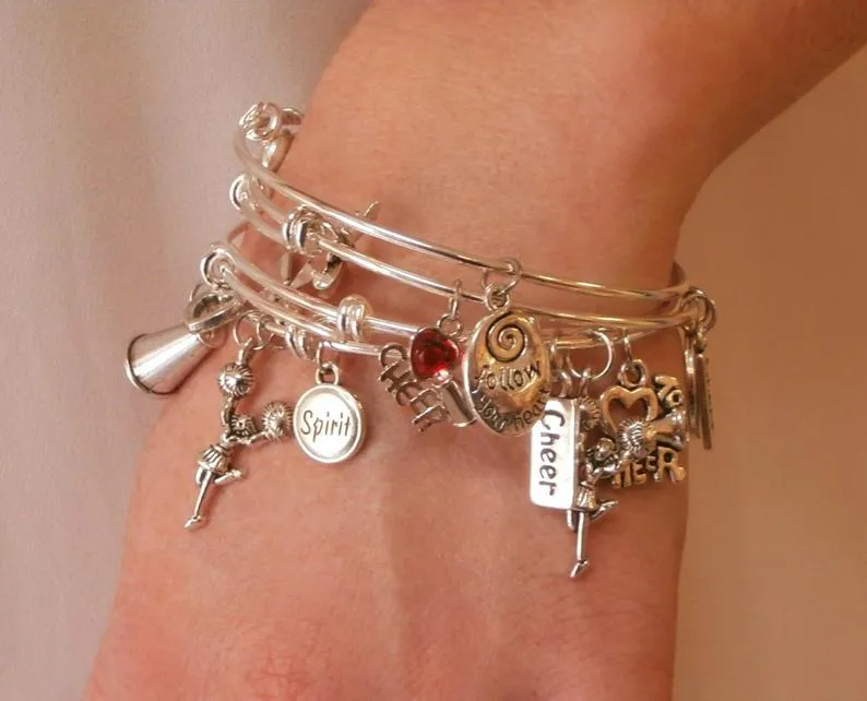 Dance Charm Bracelet - Never Give Up!