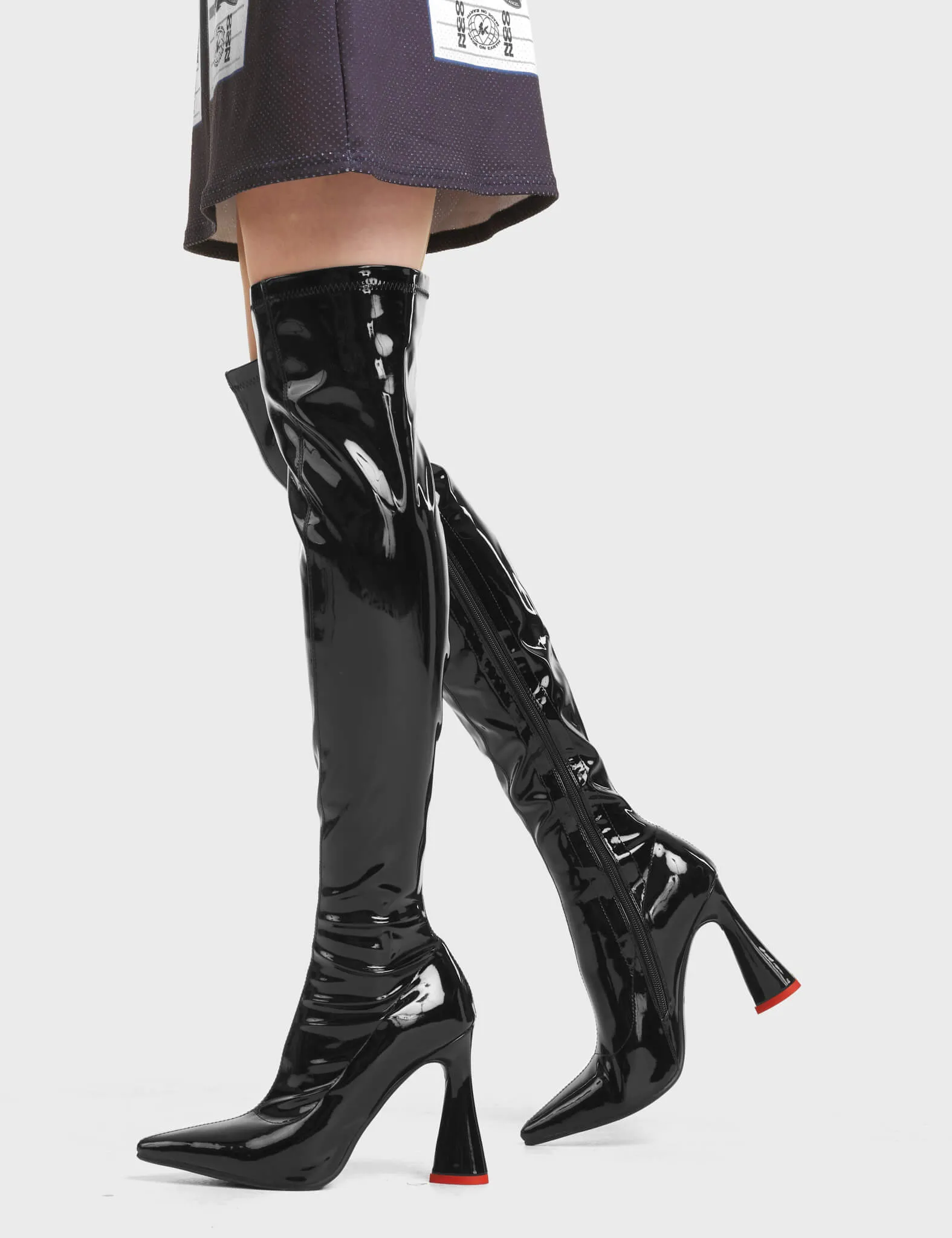 Ego Platform Thigh High Boots