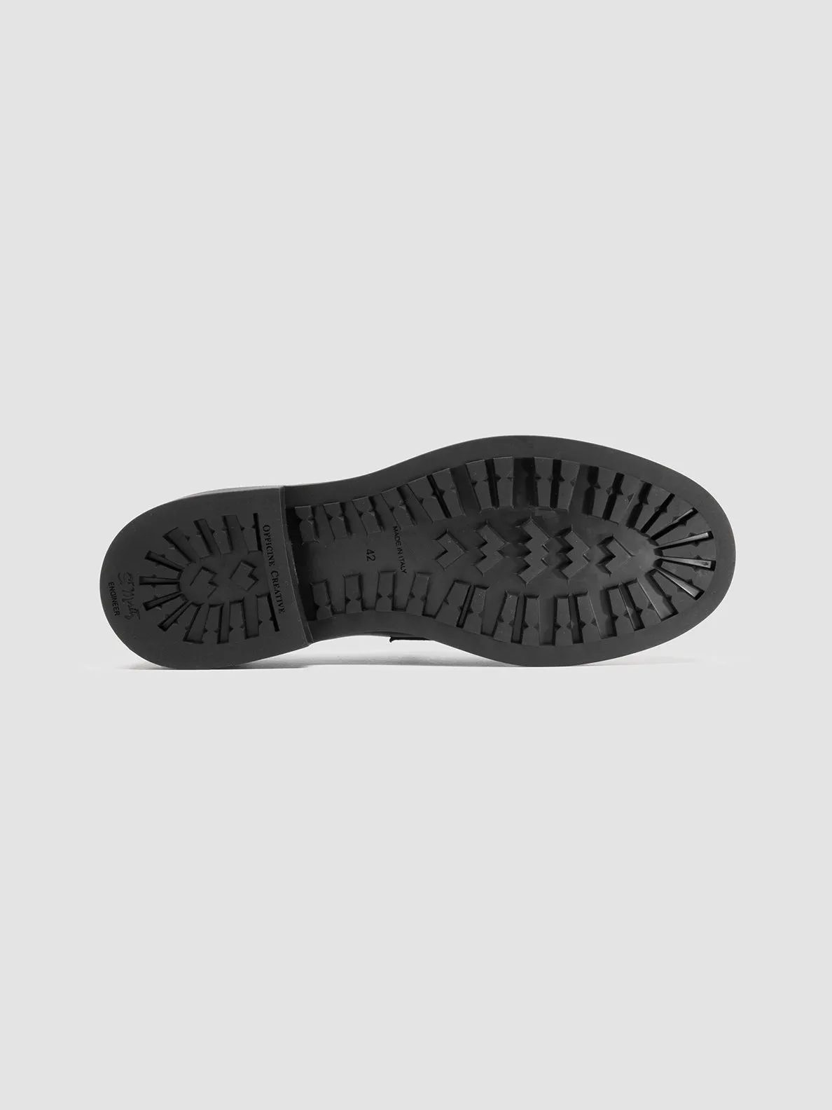 ENGINEER 005 - Green Leather Lace-up Boots