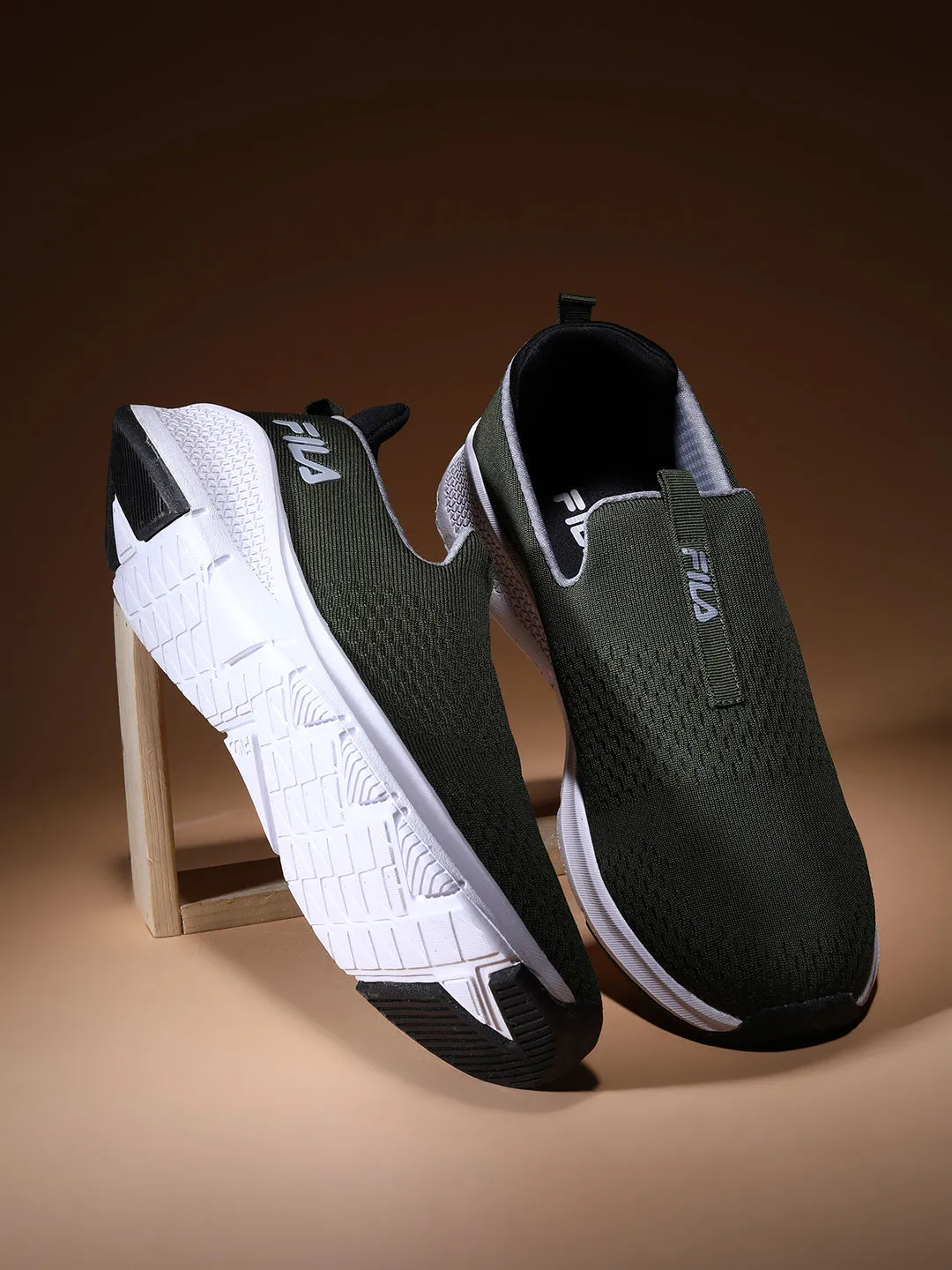 Fila Black Brorice Men's Running Shoes