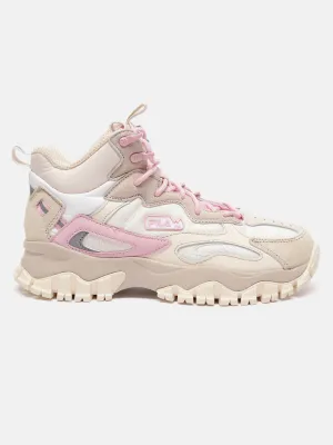 Fila White Ray Tracer TR 2 Mid Women's Running Shoes
