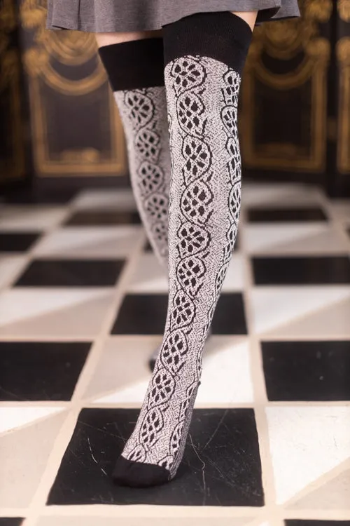 Flowering Vines Thigh High