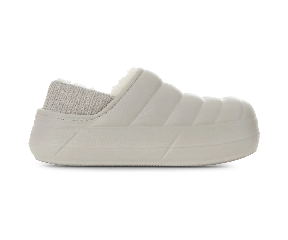 FOAMWALK Boy's and Toddler Boy's Comfortable Eva Puffy Fur Lined Clog with Sherpa Lining, Fall Indoor and Outdoor Clogs Boys/Toddler