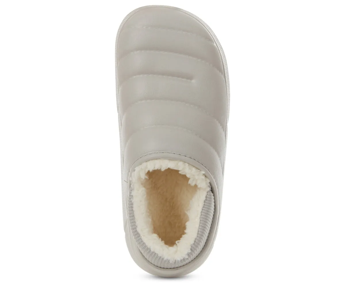 FOAMWALK Boy's and Toddler Boy's Comfortable Eva Puffy Fur Lined Clog with Sherpa Lining, Fall Indoor and Outdoor Clogs Boys/Toddler
