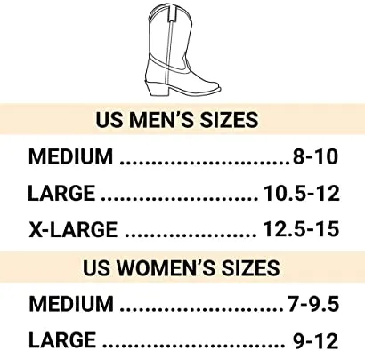 FootFitter Western Cedar Boot Tree | Best Shoe Trees for Western Cowboy Style Boots with USA Wood
