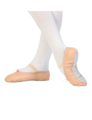 FULL SOLE SOFT LEATHER BALLET DEMI POINTE CHILD