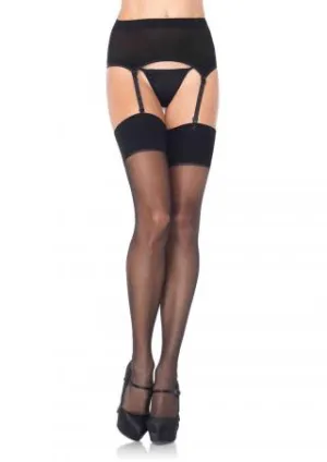 Garter Belt & Sheer Stocking Set