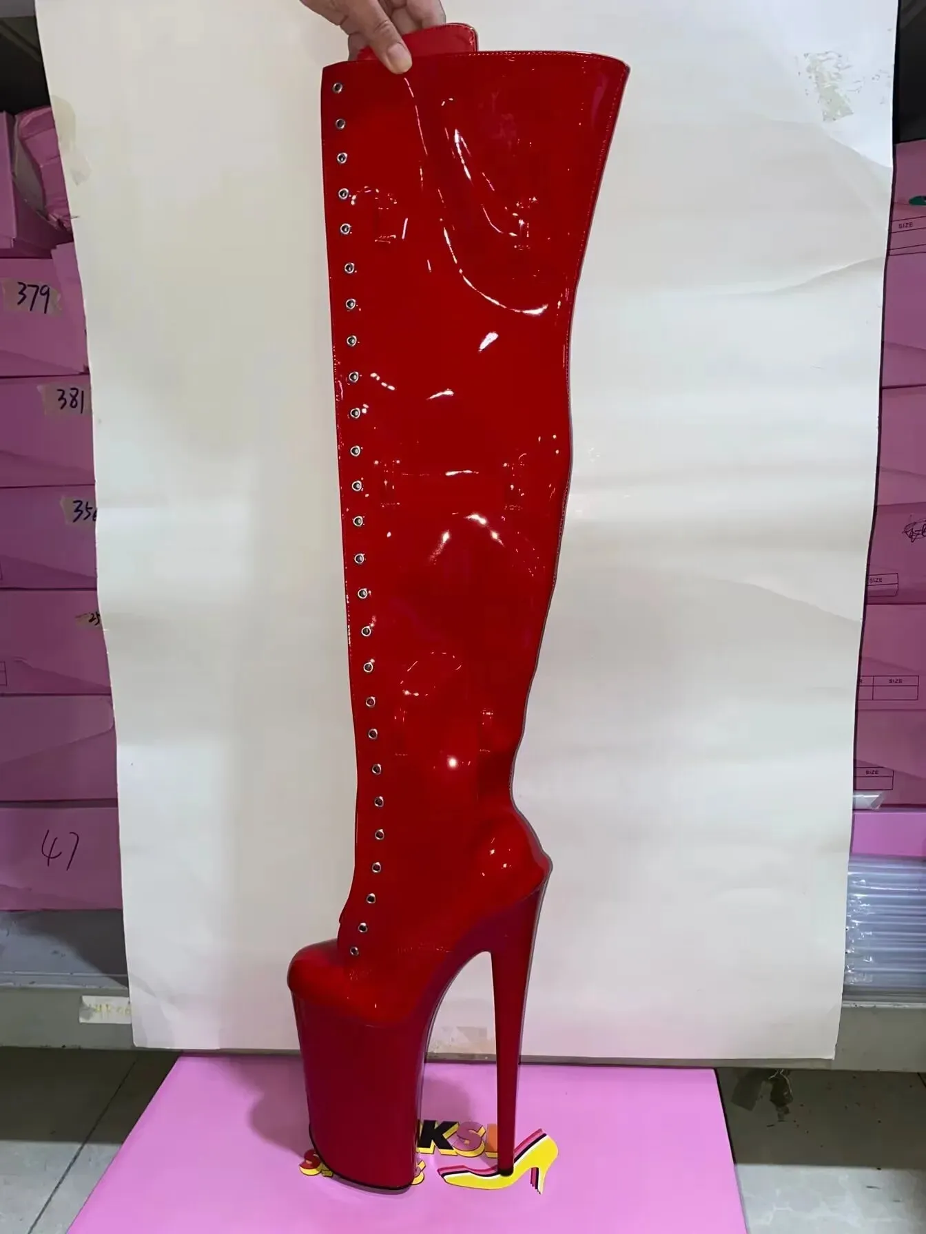 Glamorous Thigh High Heels