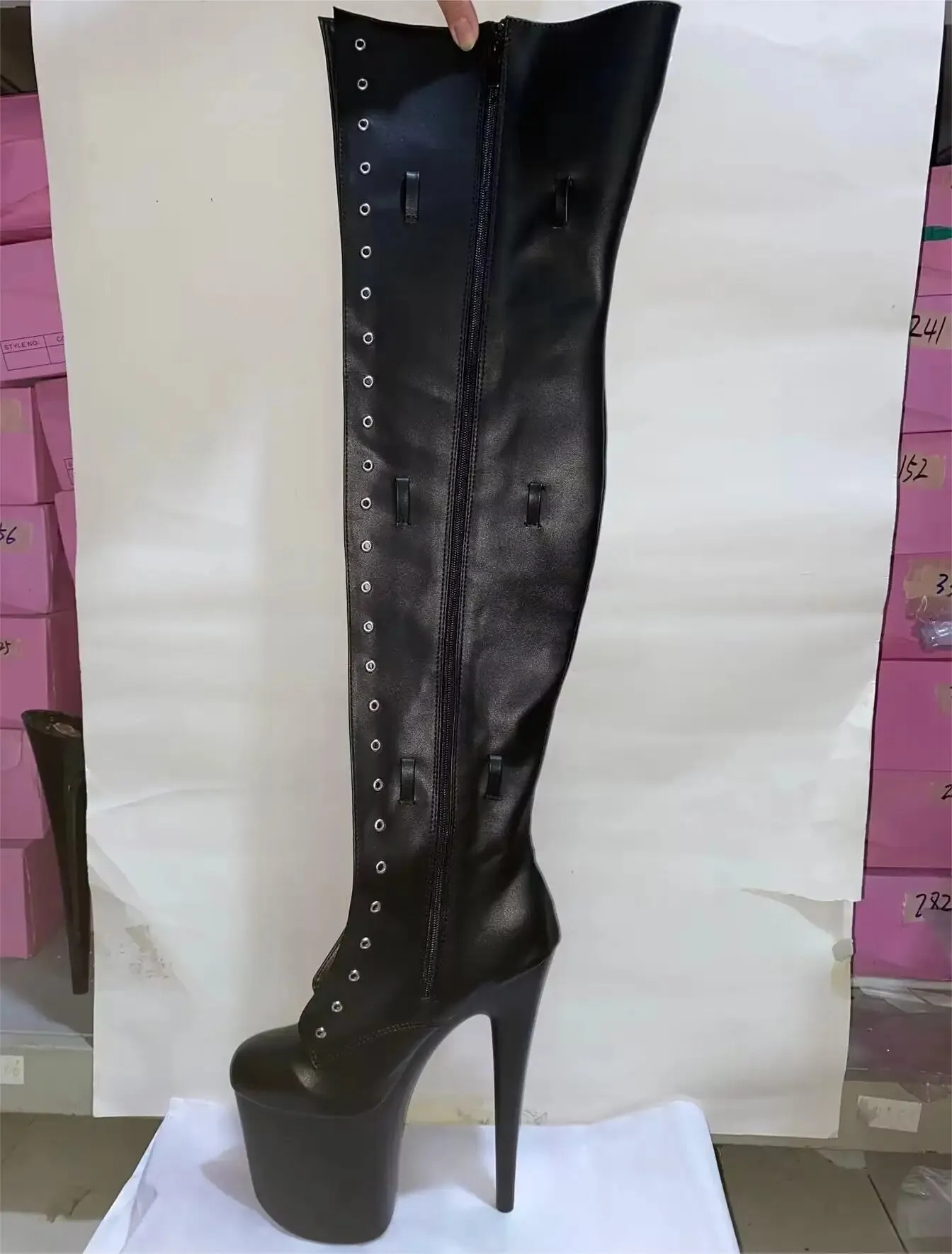 Glamorous Thigh High Heels