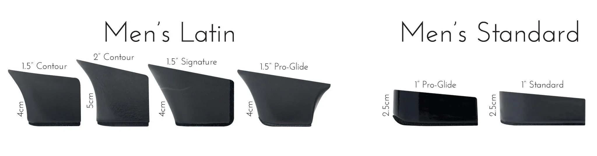 H460 Thunder | Black Leather | 1.5" Heel