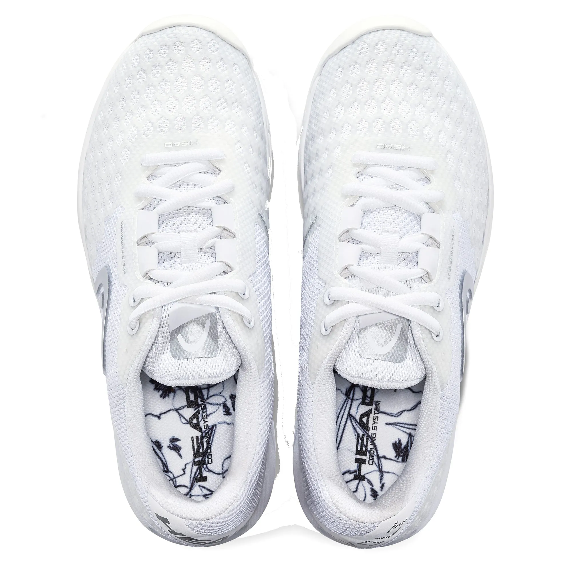 Head Revolt Pro 3.0 White Silver Womens Tennis Shoes