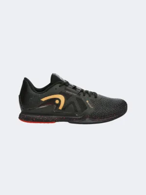 Head Sprint Pro 3.5 Men Tennis Shoes Black/Orange