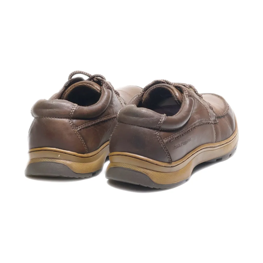 Hush Puppies Casual Lace Ups Leather Brown Colour For Men
