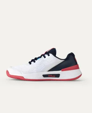 Intrigue Pro Women's Tennis Shoe - White, Navy Blazer, Dubarry