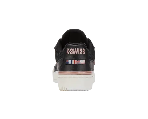K-Swiss Women's Si-18 Rival Black Rose Gold Shoes