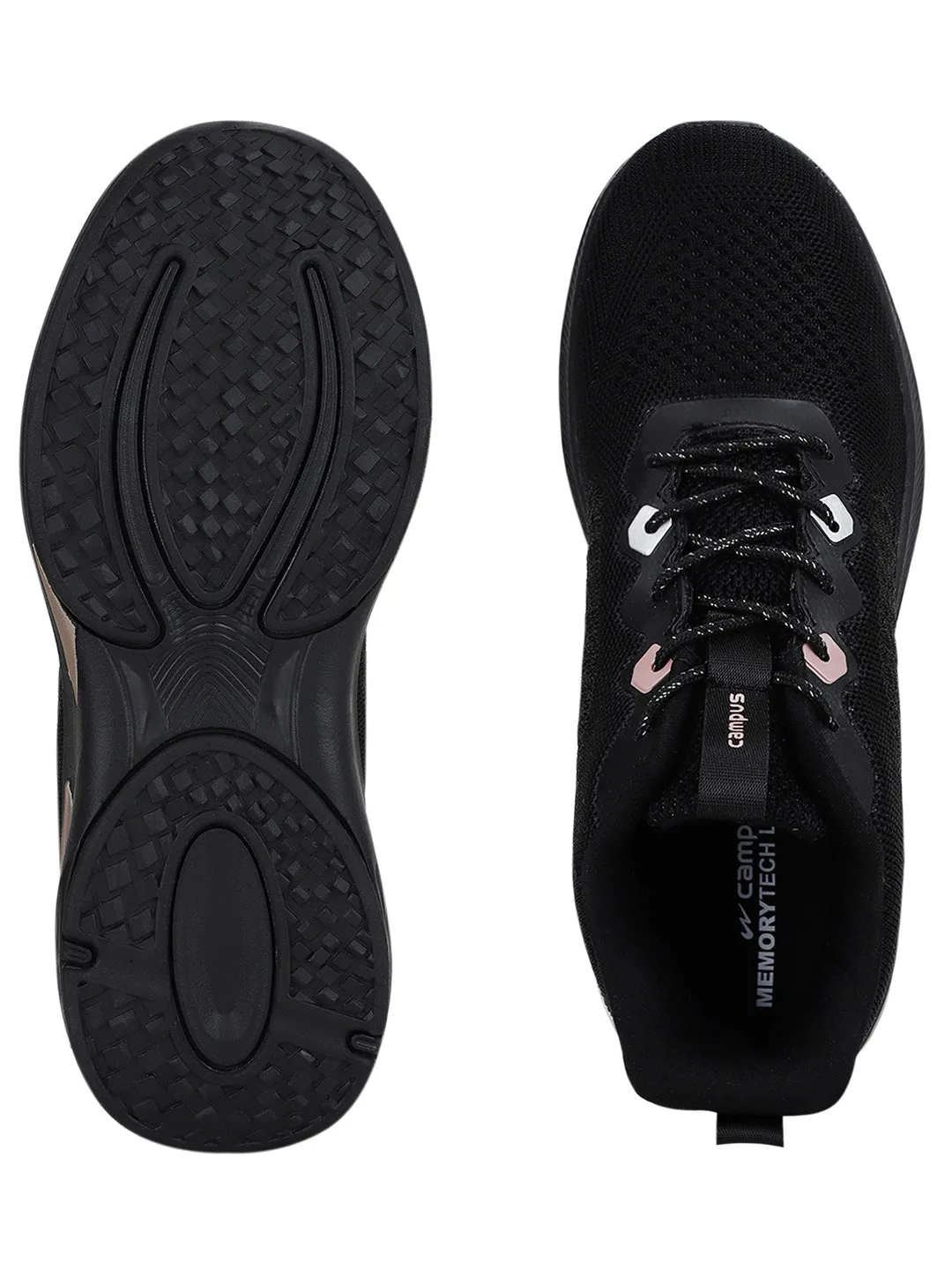 KEREN Black Women's Running Shoes