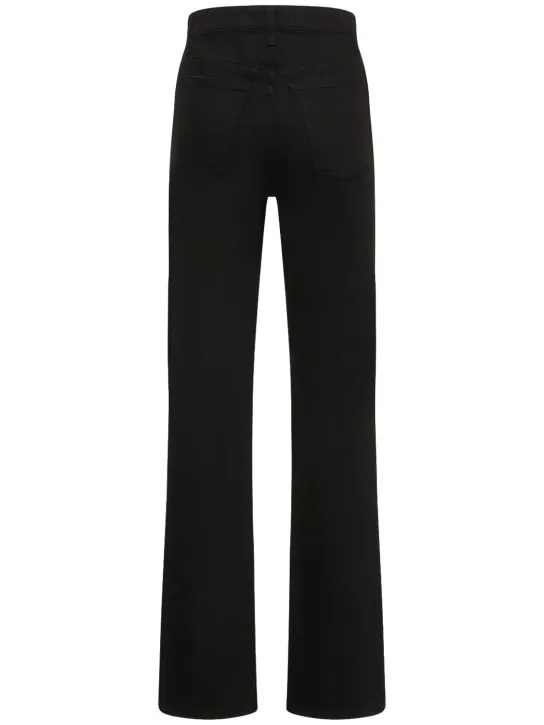 Khaite   Danielle high rise straight jeans 
