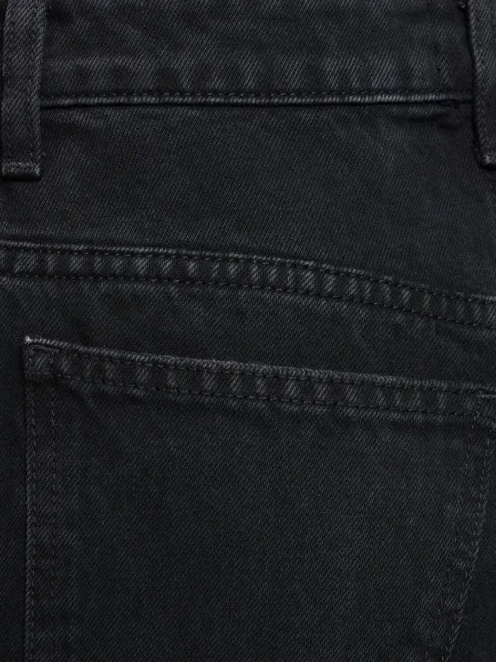 Khaite   Danielle high rise straight jeans 