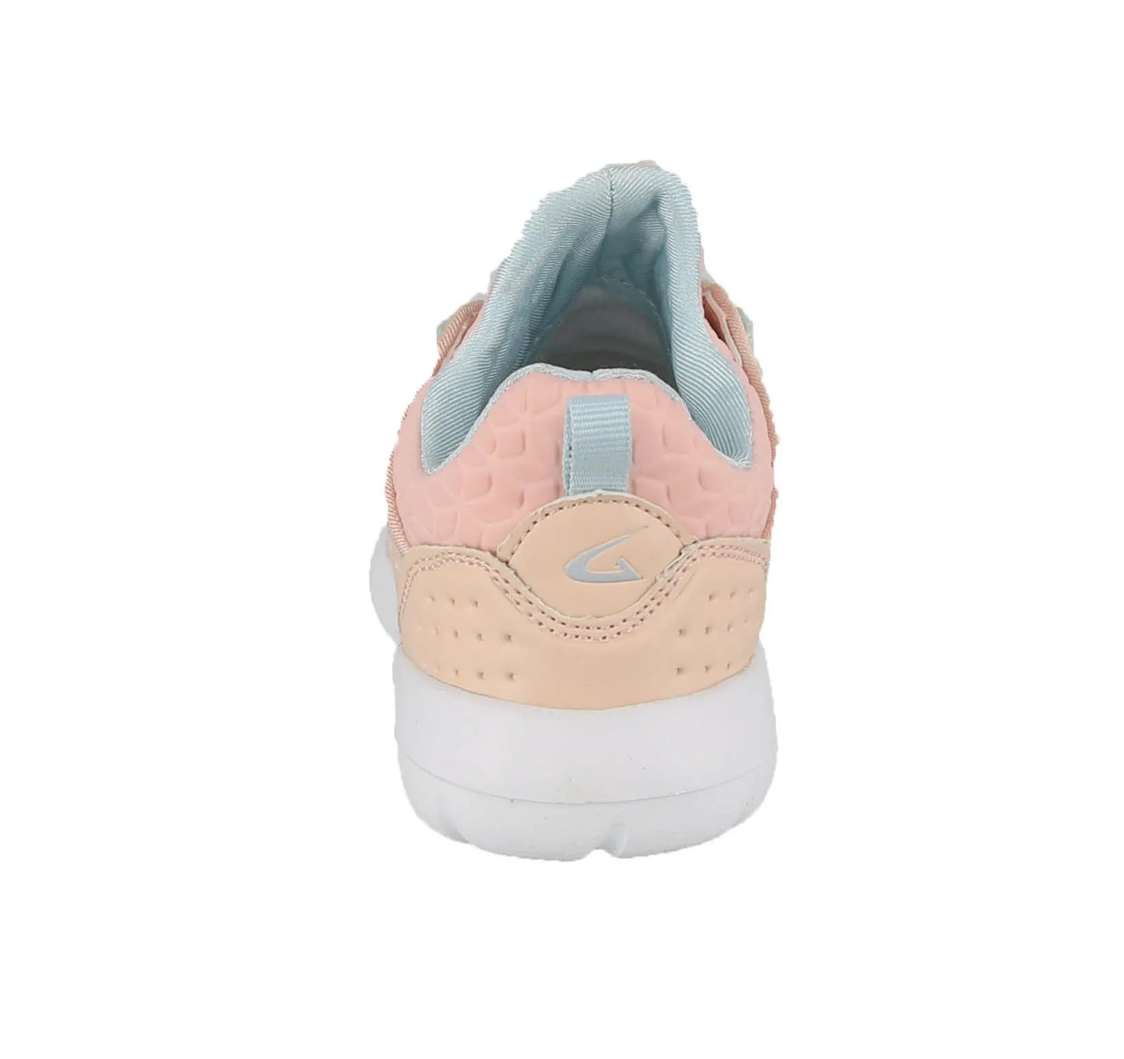 KID'S SHOES LIGHT PINK MESH PU LEATHER TENNIS SNEAKERS 6304K