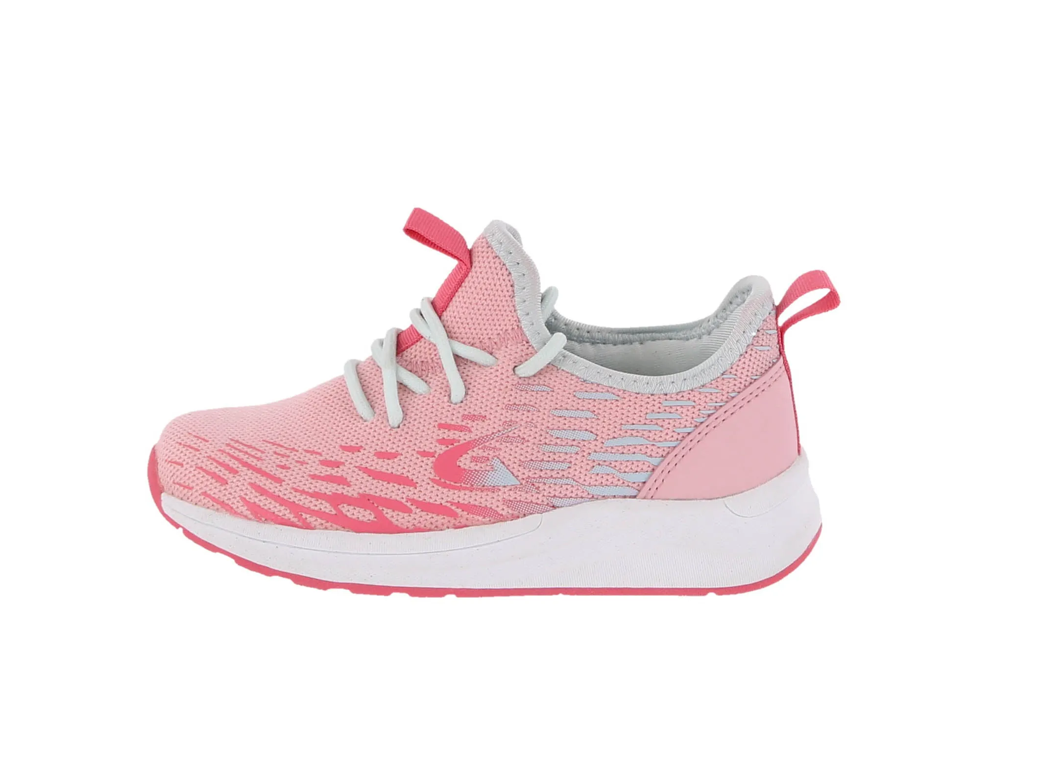 KID'S SHOES PINK/CORAL/BLUE MESH TENNIS SNEAKERS 4133K
