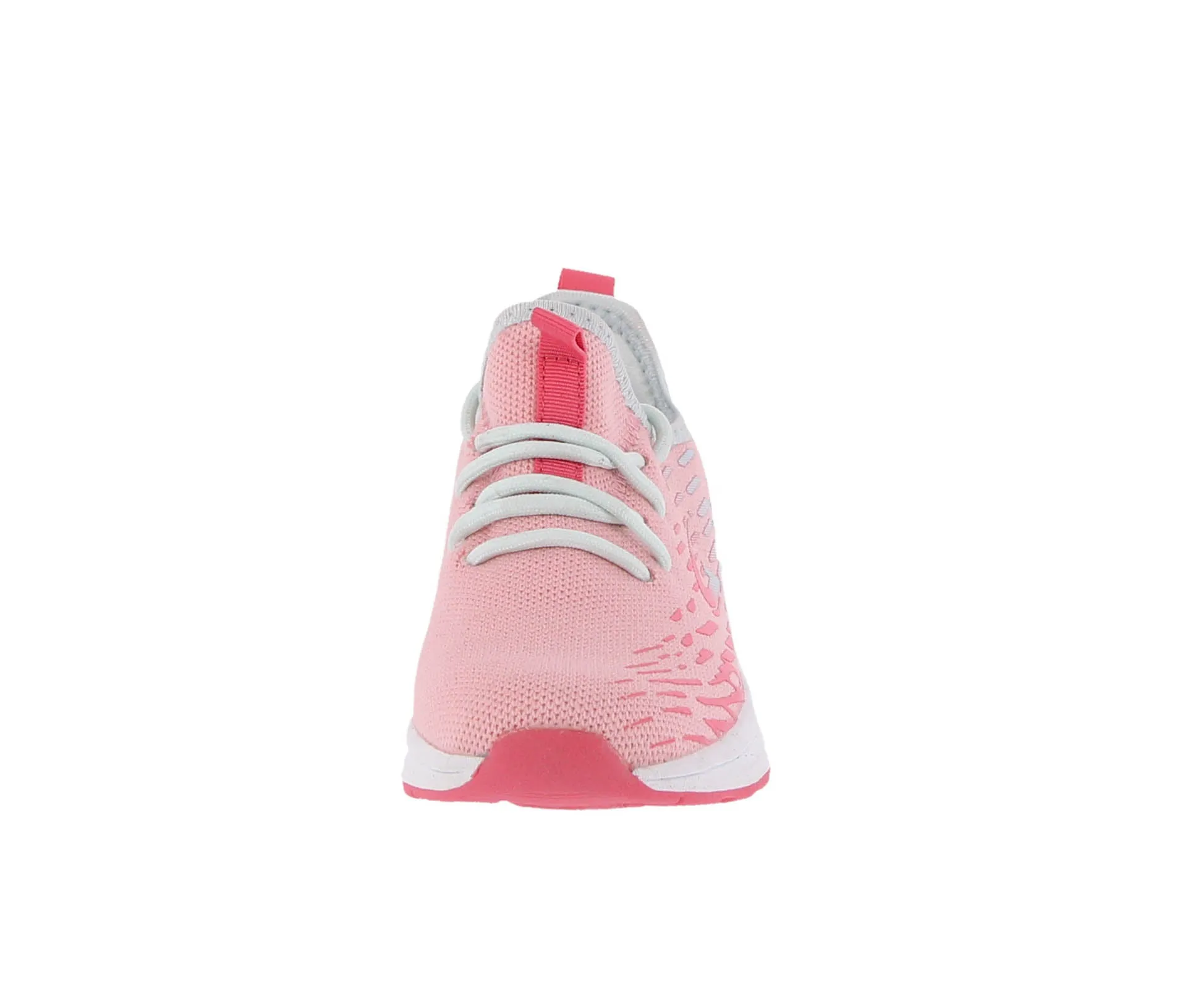 KID'S SHOES PINK/CORAL/BLUE MESH TENNIS SNEAKERS 4133K