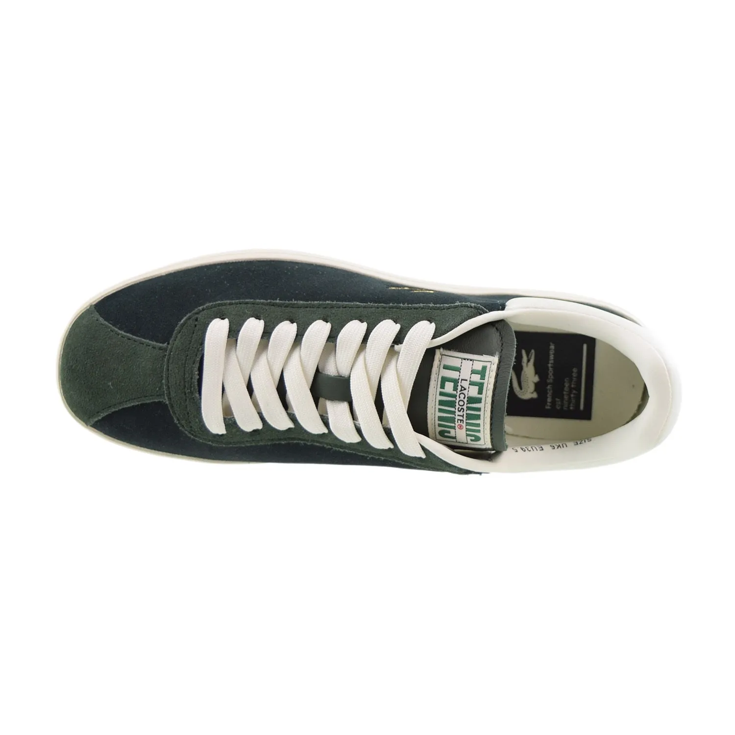 Lacoste Baseshot 223 3 Men's Shoes Dark Green-Off White