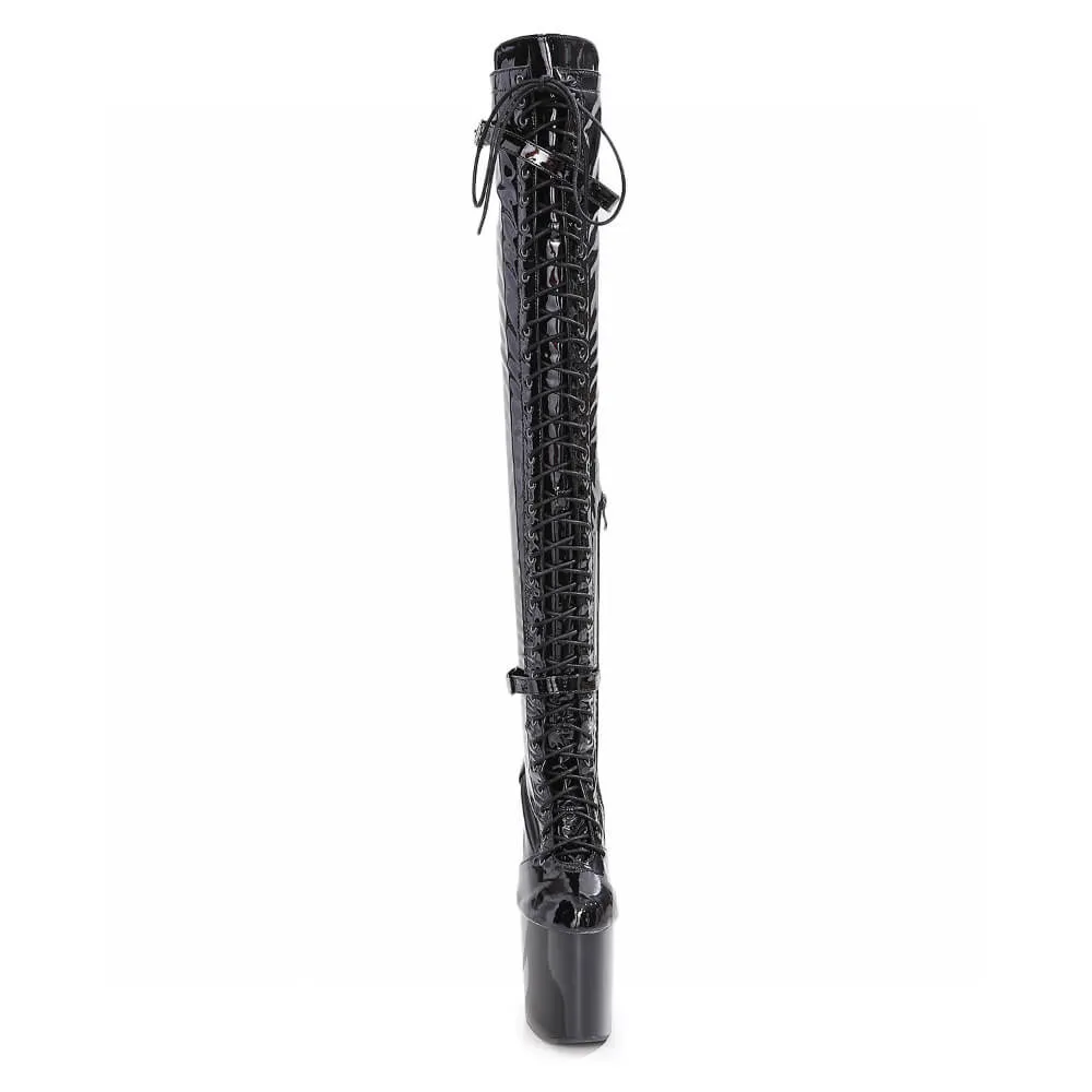 Lexx - Black Wet Look - Street Sole