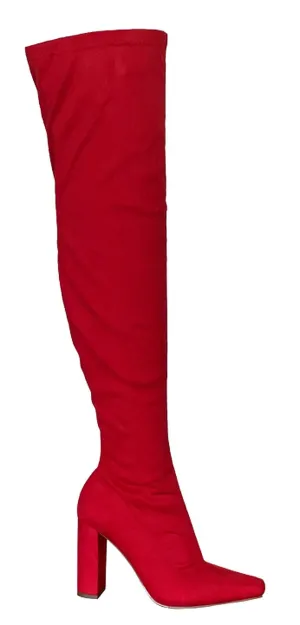 Liliana Bulgari-1 Thigh High Over Knee Stretchy Boots