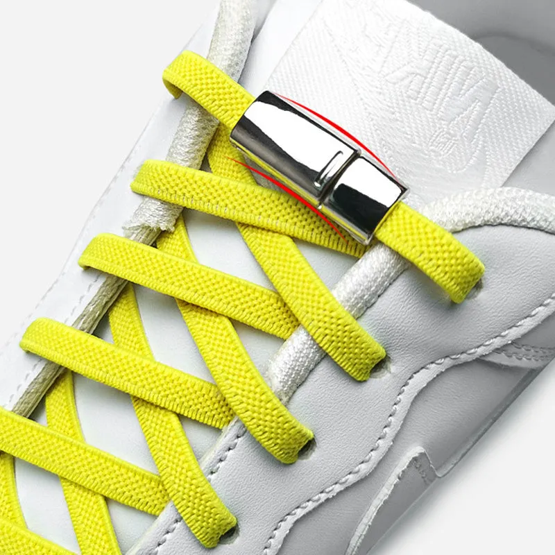 Magnetic No-Tie Shoelace Buckles Buckle Lock Shoes Accessories Kits