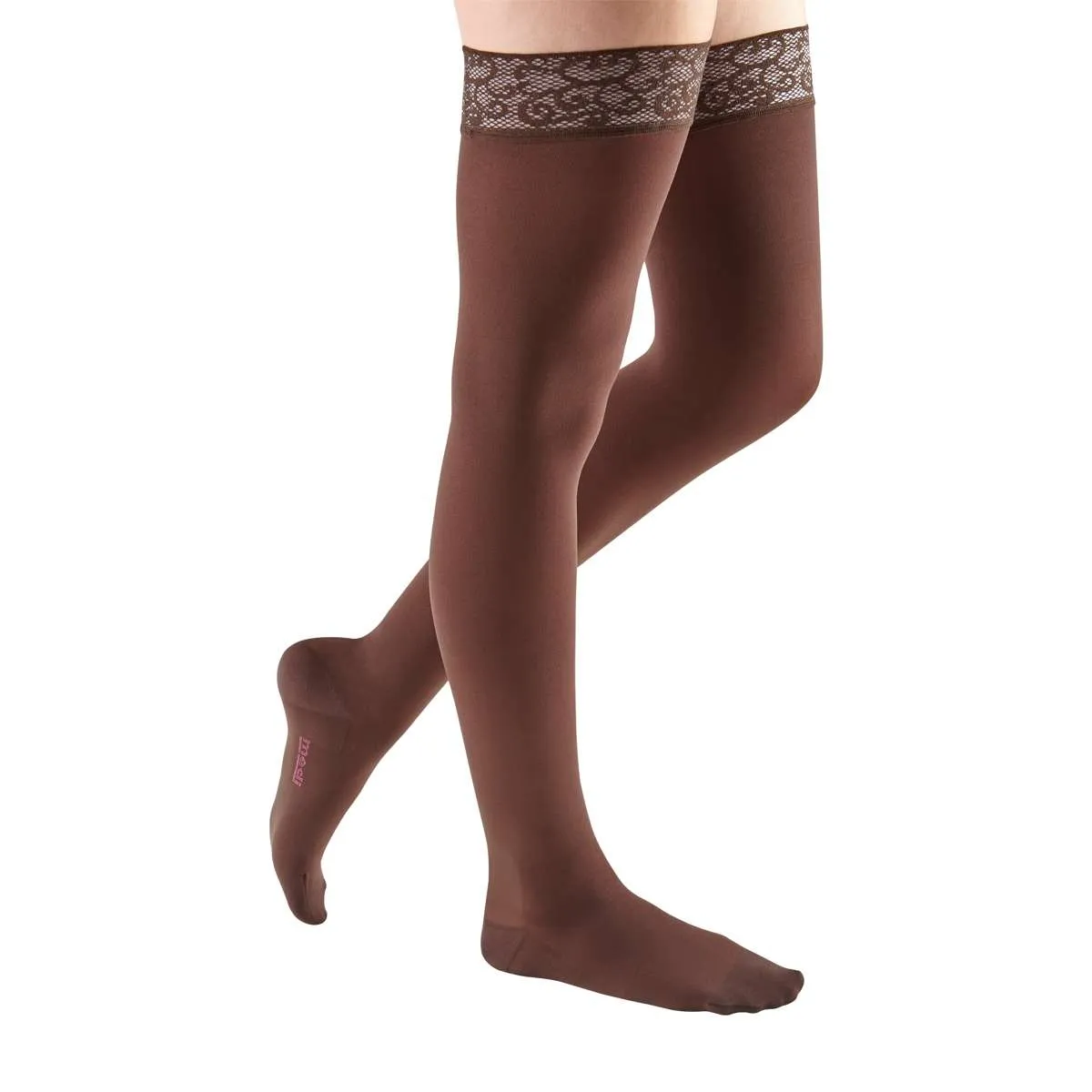 mediven comfort 20-30 mmHg thigh lace topband closed toe standard