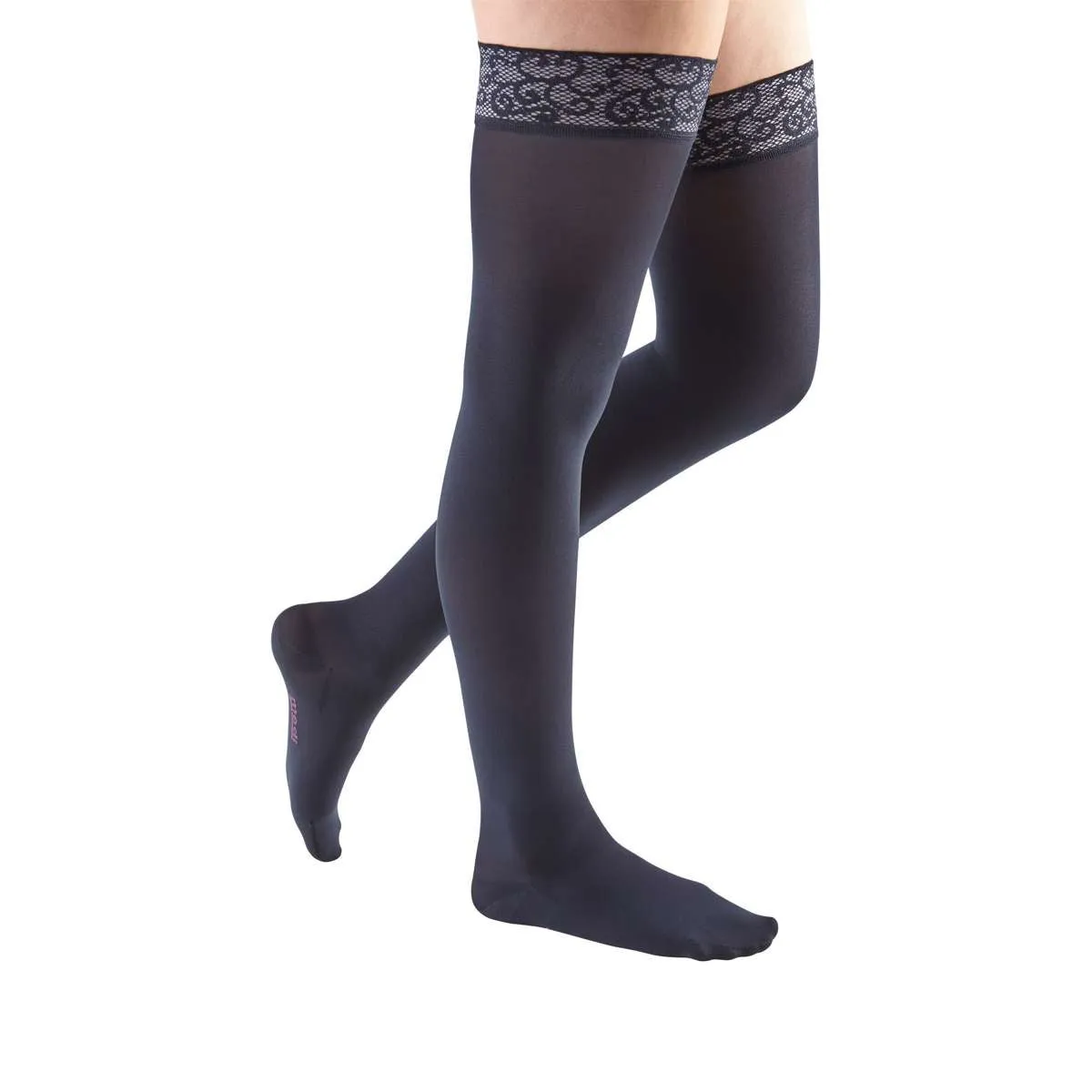 mediven comfort 20-30 mmHg thigh lace topband closed toe standard