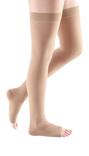 mediven plus 30-40 mmHg thigh open toe petite